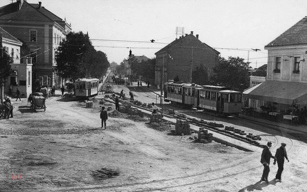 Okretište Črnomerec oko 1910. godine